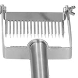 17 Tines Adjustable Honey Uncapping Fork Scraper Beehive Shovel Hand Tool Beekeeping Tool