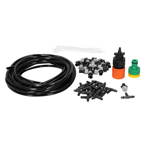 15m Water Misting Cooling System Garden Irrigation Sprinkler Nozzle Set Micro Irrigation In Australia - Darrahopens