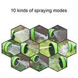 Garden Water Sprayer Set High Pressure Hose Nozzle with 10 Effects for Irrigation Car Washing