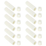 12PCS Queen Bee Cages Plastic Protective Cover Rearing Cup Beekeeper Beekeeping Supplies