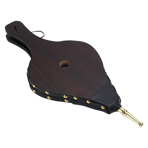 Manual Fireplace Bellows Wood Fire Blower Fireplace Tool for Outdoor Camping BBQ Picnic