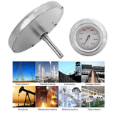 TS-BX57 Bimetallic Thermometer 50-450℃ Pointer Temperature Meter for Barbecue Grill Oven