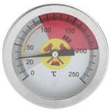 0‑250℃ Grill Thermometer Stainless Steel Oven Pointer Thermometer Temperature Gauge In Australia - Darrahopens
