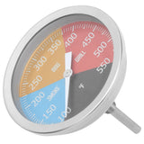 100‑550℉ Metal Oven Temperature Gauge Pointer Type for Smoke BBQ Grill Household Cooking In Australia - Darrahopens