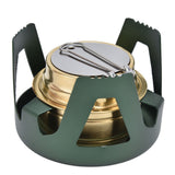 Camping Stove Windproof Vaporizable Portable Liquid Spirit Stove with Stand for Outdoor CampingGreen In Australia - Darrahopens