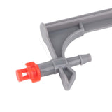 20Pcs/Bag Irrigation Dripper with Ground Insert Fruit Tree Drip Irrigation Emitters for Gardening360 Degree (Red)