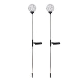 Solar Garden Lights Outdoor LED Globe Lamp Color Changing IP65 Waterproof for Pathway Lawn Courtyard Balcony