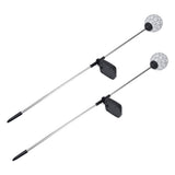 Solar Garden Lights Outdoor LED Globe Lamp Color Changing IP65 Waterproof for Pathway Lawn Courtyard Balcony