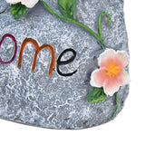 Double Sparrow Welcome Sculpture Cute Simulation Resin Ornament for Outdoor Home Garden Yard