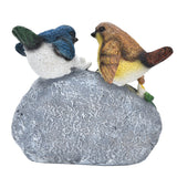 Bird Garden Decor Resin Animal Garden Figurines Welcome Sign Sculptures Statues for Yard Patio Lawn