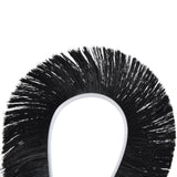 2PCS Brush Strip Ultraviolet Proof Water Proof Adjustable Length 4M Weather Stripping for Greenhouse Glass Door