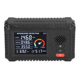Air Quality Detector 5 in 1 Real Time Environmental Assessment Monitor for HCHO TVOC CO2 Temperature Humidity Detection