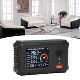 Air Quality Detector 5 in 1 Real Time Environmental Assessment Monitor for HCHO TVOC CO2 Temperature Humidity Detection