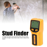 5 in 1 Stud Finder Multifunctional Wall Scanner LCD Electronic Metal Studs Detector HW430Yellow
