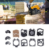 Carburetor Carb Rebuild Repair Kit Garden Electric Saw Repair Kit Replacement for WT K10‑wat