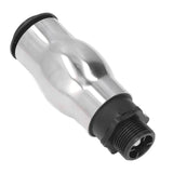 G1 Male Thread Frothy Foam Jet Fountain Nozzle 304 Stainless Steel Water Spray Head for Garden Pond Lake