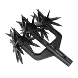 Garden Soil Scarifier Wear Resistant 2 in 1 Ventilated Scarifier Rotary Tiller for Garden