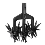 Garden Soil Scarifier Wear Resistant 2 in 1 Ventilated Scarifier Rotary Tiller for Garden