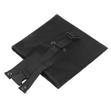 Outdoor Foraging Bag Oxford Cloth Fruit Picking Bag Waist Hanging Tool Pouch Garden Vegetable Storage Pouch Black