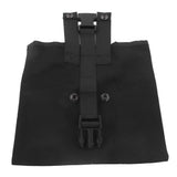 Outdoor Foraging Bag Oxford Cloth Fruit Picking Bag Waist Hanging Tool Pouch Garden Vegetable Storage Pouch Black