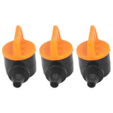 100Pcs 4/7 Barb Valve Irrigation Mini Pipe Water Valve Through Type Valve Misting Tube Valve for Garden Seeding Cultivation Irrigation In Australia - Darrahopens
