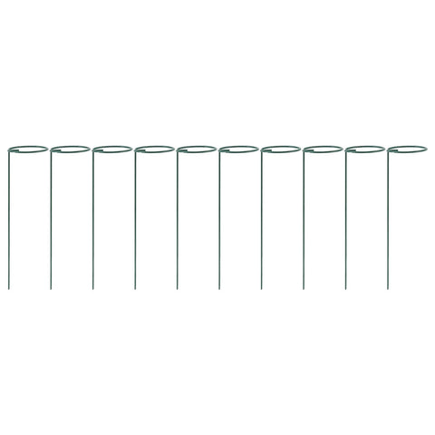 10Pcs Potted Plants Metal Trellis Provide Support 25CM Length Green Small Garden Trellis for Gardens Lawns Decks Patios In Australia - Darrahopens