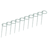 10Pcs Potted Plants Metal Trellis Provide Support 25CM Length Green Small Garden Trellis for Gardens Lawns Decks Patios In Australia - Darrahopens