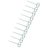 10Pcs Potted Plants Metal Trellis Provide Support 25CM Length Green Small Garden Trellis for Gardens Lawns Decks Patios