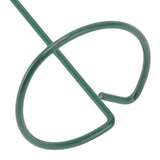 10Pcs Potted Plants Metal Trellis Provide Support 25CM Length Green Small Garden Trellis for Gardens Lawns Decks Patios