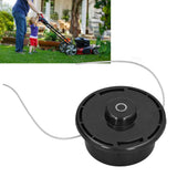 Weeding Machine Trimming Head Nylon Plastic Lawn Mower Brush Head Replacement M10 Thread