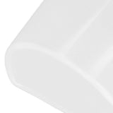 20Pcs Bird Food Bowl Plastic Parrot Water Feeding Cup Birdcage Feeder Trough Set Kit White 9s6cm / 3.54x2.36in