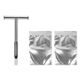 T Style Handle Soil Test Kits Stainless Steel Material Soil Sampler Kit with 2 Reusable Sampler Bags for Agriculture Forestry In Australia - Darrahopens