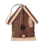 Wooden Bird House Hanging Retro Style Fir Wood Birdhouse for Outdoor Garden Porch Home Office Decoration In Australia - Darrahopens