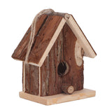 Wooden Bird House Hanging Retro Style Fir Wood Birdhouse for Outdoor Garden Porch Home Office Decoration In Australia - Darrahopens