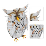 Solar Light Owl Shape Vivid Lifelike IP55 Waterproof Iron Solar Decorative Light for Garden Lawns Patios In Australia - Darrahopens