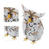 Solar Light Owl Shape Vivid Lifelike IP55 Waterproof Iron Solar Decorative Light for Garden Lawns Patios In Australia - Darrahopens