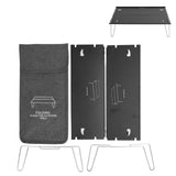 Folding Camping Table Outdoor Portable Aluminum Alloy Ultra Light Mini Folding Table Multifunction Camping Table Black In Australia - Darrahopens