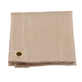 Fireproof Mat Fiberglass High Temperature Resistant Fire Pit Mat Outdoor Accessories for Barbecue Camping Picnic Mini 30x30cm/11.81x11.81in