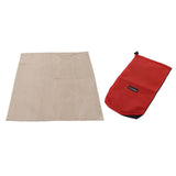 Fireproof Mat Fiberglass High Temperature Resistant Fire Pit Mat Outdoor Accessories for Barbecue Camping Picnic Small 46x44cm/18.11x17.32in In Australia - Darrahopens