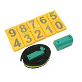 Cow Collar Wear Resistant Plastic Animal Collar with Pedometer 10 Number Plate Cow Identifying Collar for Animal Husbandry In Australia - Darrahopens