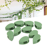 100PCS Plant Climbing Wall Fixture Clips Wall Vines Fixing Clips Self Adhesive Hook Vines Traction
