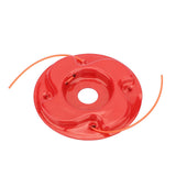 String Trimmer Head Universal Red Iron Lawn Mower Weeder Trimmer Head Replacement for Agriculture Style 1