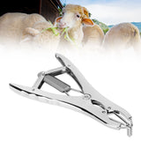 Castration Pliers Aluminium Alloy Bloodless Elastic Tail Docking Clamp for Farm Animal Supplies