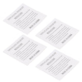 50Pcs Swimming Pool Transparent Repair Sticker Self Adhesive Repair Patch for Inflatable Toy Inflatable Bed PVC Nylon Material