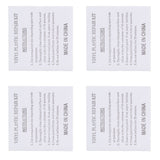 50Pcs Swimming Pool Transparent Repair Sticker Self Adhesive Repair Patch for Inflatable Toy Inflatable Bed PVC Nylon Material