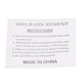50Pcs Swimming Pool Transparent Repair Sticker Self Adhesive Repair Patch for Inflatable Toy Inflatable Bed PVC Nylon Material
