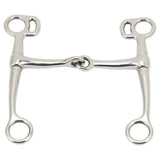 Horse Breaking Bit Stainless Steel 125mm Jointed Mouth Bit Equipment with Turn Cheek for Training In Australia - Darrahopens