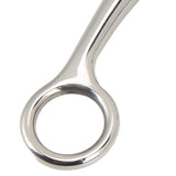 Horse Breaking Bit Stainless Steel 125mm Jointed Mouth Bit Equipment with Turn Cheek for Training