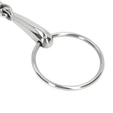 Horse Snaffle Bit Stainless Steel Horse Mouth Bit Jointed Chewing Mouth Roller 135mm