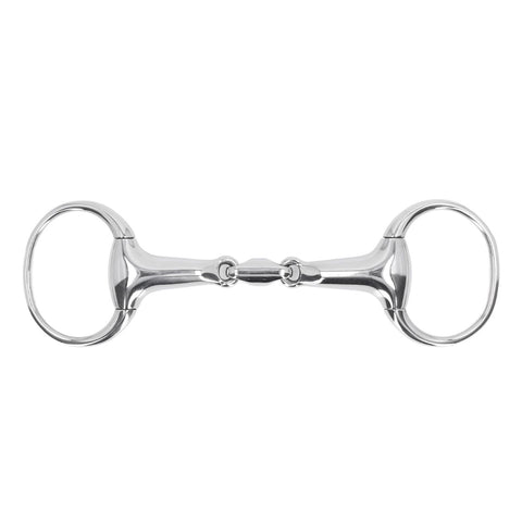 Horse Gag Ring Snaffle Bite Stainless Steel 125mm Loose Oval Link Mouthpiece Horse Training Equipment In Australia - Darrahopens